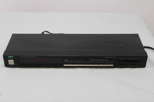 MCS Digital 5000 Series 683-2256T Quartz Synthesized AM/FM Tuner TESTED FREESHIP