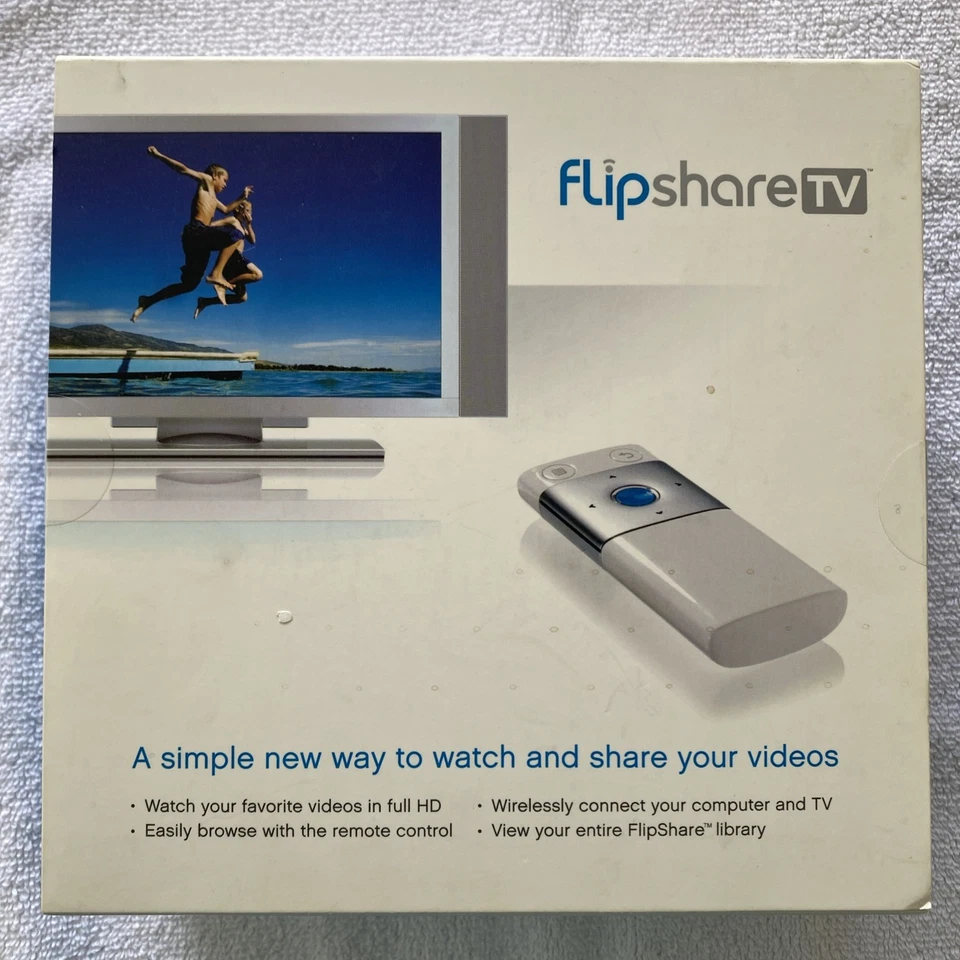Flip Video FlipShare TV Model CTV1W New -Open Box - Image 2 of 4