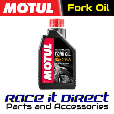 Motul Fork Oil Factory Line 2.5w Very Light Racing Suspension Fluid 1 Litre