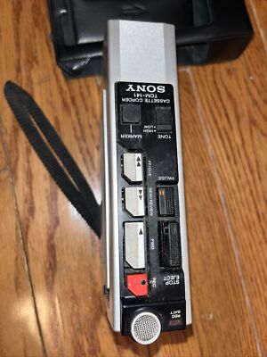 SONY カセットコーダー TCM-141 カバー付き　昭和レトロ　レア Sony Walkman Cassette Tcm – 141 Parts Or Repair | eBay