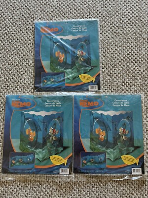 3 Lot Finding Nemo Party Decor Centerpiece Birthday Party New