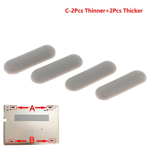 1Set Laptop Rubber Foot Pad For HP 830 G5 Anti Slip Pad Feet Bottom Base Cover - Photo 10/15