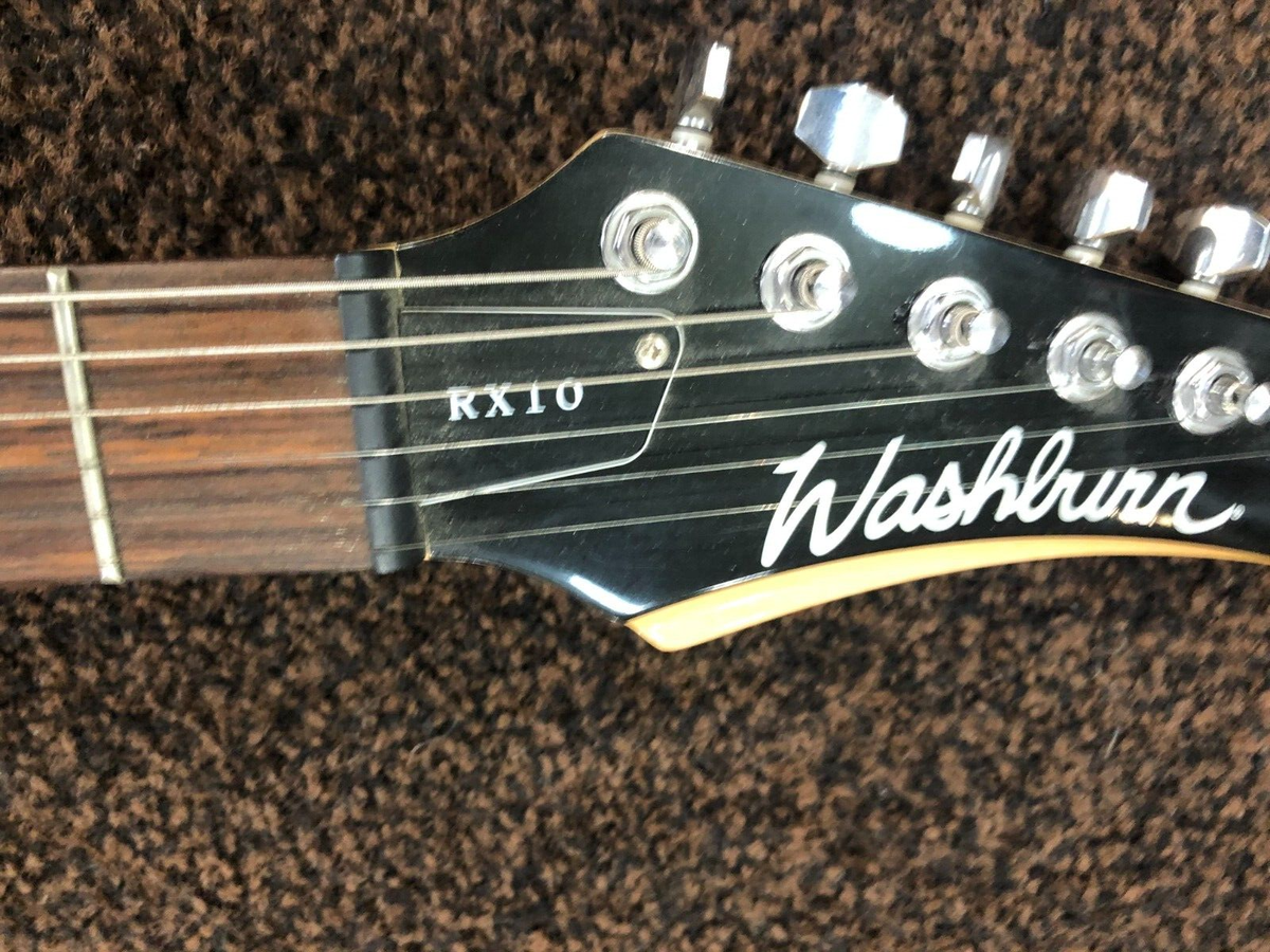 ギター Washburn RX-10 Washburn RX10 Electric Guitar Black - USED - As Shown | eBay