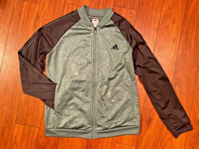 adidas embossed track jacket