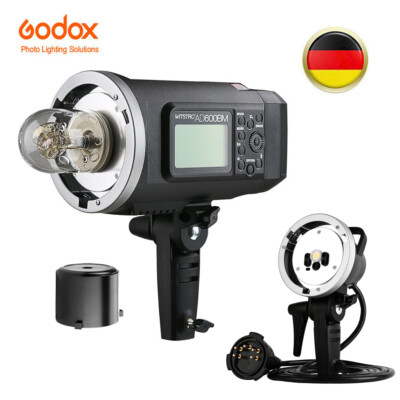 GODOX AD600BM HSS 1/8000s 2.4G Blitz Studio Blitzlicht+AD-H600B Lampenhalter