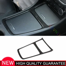 For Benz GLA CLA 2013-2019 Carbon Fiber Central Control Storage Box Cover Trim