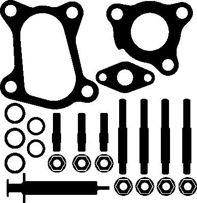 Kit de montage compresseur Opel Astra G réduisant les vibrations du moteur 1.7