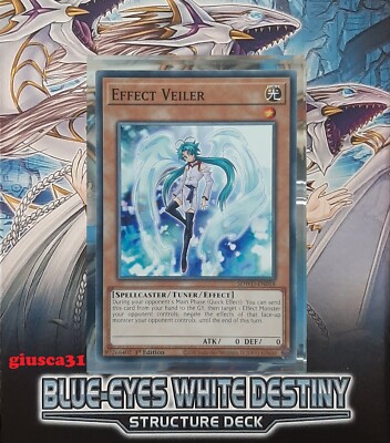 Playset 3x Effect Veiler - SDWD-EN018 - S.D.: Blue-Eyes White Destiny - EN/NM