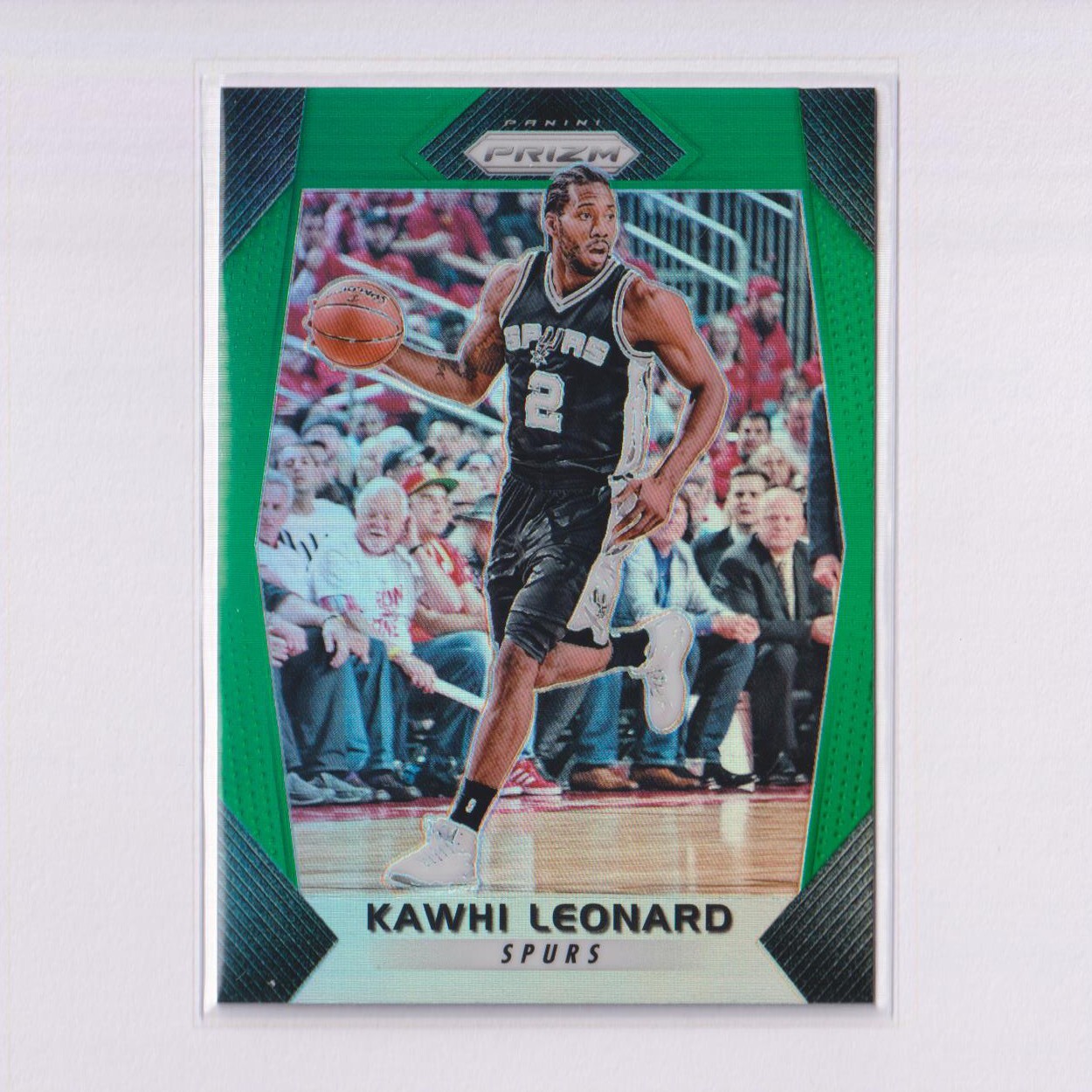 2017-18 Panini Prizm Green Prizms #293 Kawhi Leonard
