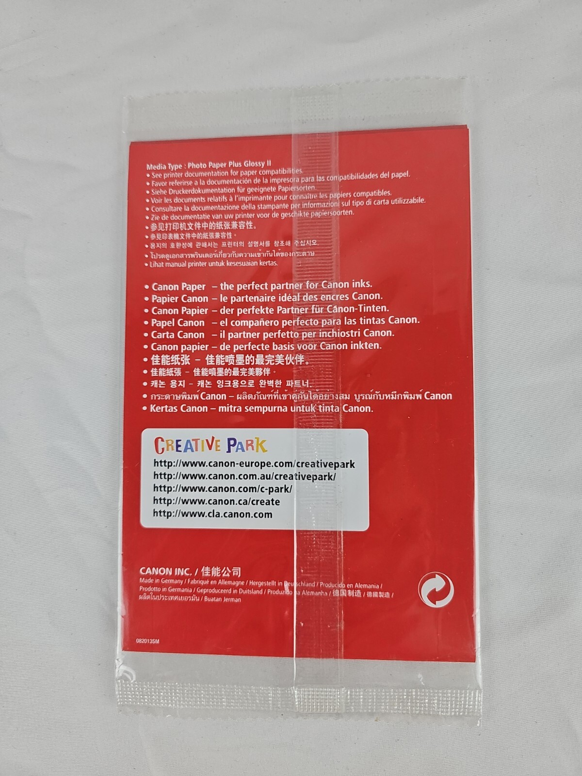 Canon Inkjet Photo Paper Plus Glossy II 4x6 PP201 eBay