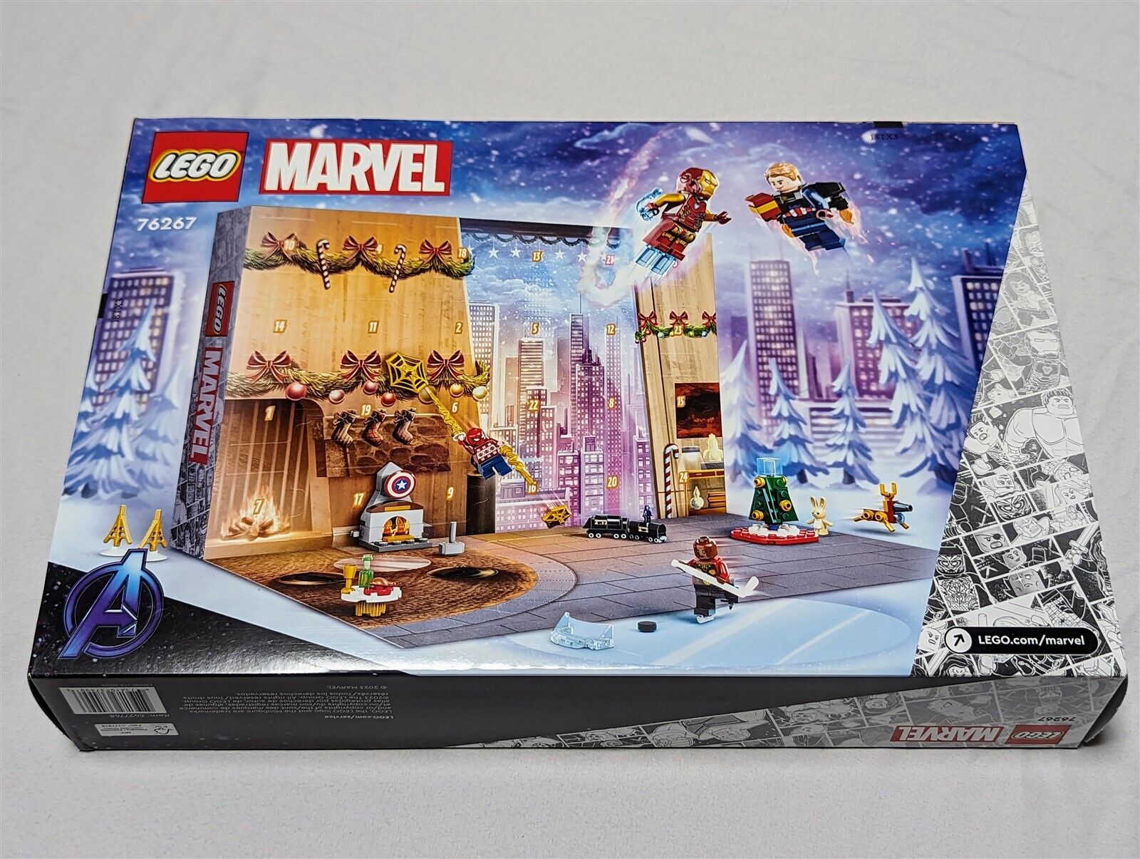 LEGO Marvel Avengers 2023 Advent Calendar Holiday Countdown Playset 76267 NEW!