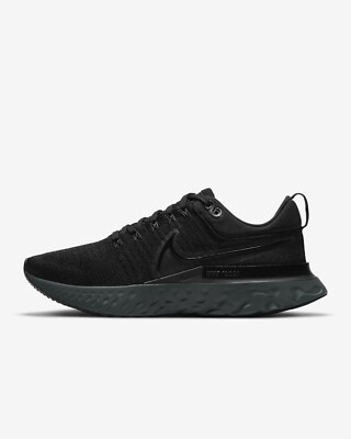 Nike React Infinity Run Flyknit 2 Black Iron Grey UK 6,5 EUR 40,5 CT2357 003
