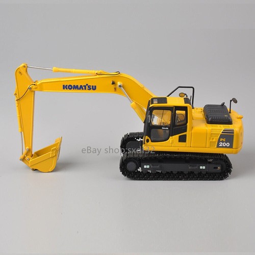1/50 Diecast Truck Komatsu PC200 Excavator Vehicle Model Alloy Construction Toys - Picture 8 of 10