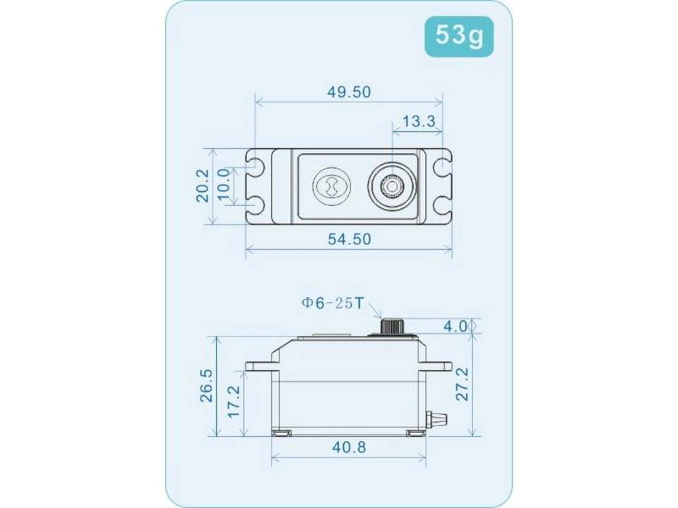 Theta Razor D1 NFC HV Niedrigprofil Bürstenloser Servo : TS-RD1 - Bild 2 von 2