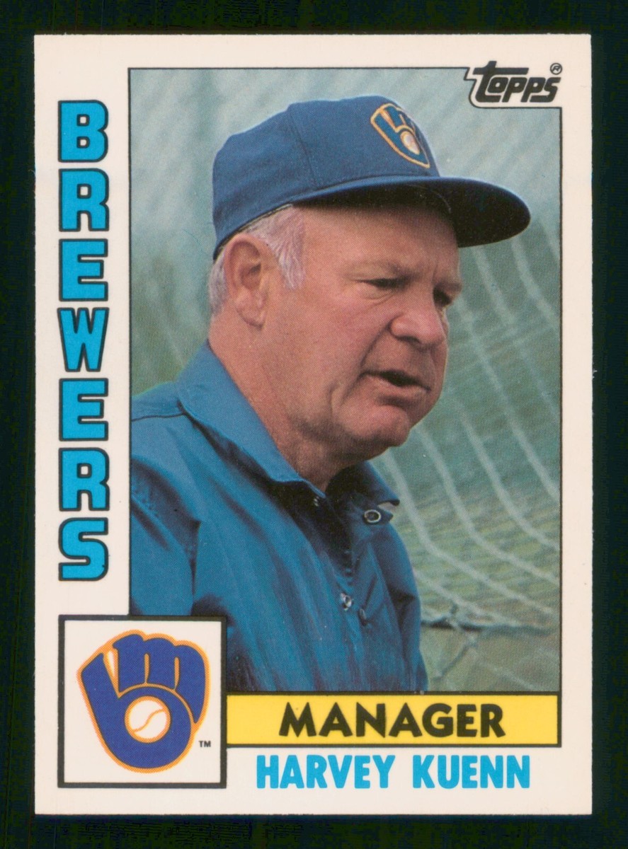 HARVEY KUENN 1984 TOPPS TIFFANY 84 NO 321 NRMINT+ 18030 | eBay