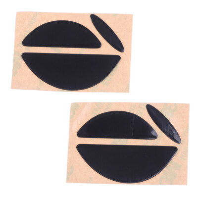 2Sets New Black Mouse Feet Mice Skates For Logitech MX518 G400 H5BALN
