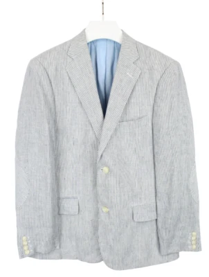 MCGREGOR Distinction Tailored Fit Gabriel Prato Sakko Regular EU 50 Leinen Blau - Bild 1 von 4