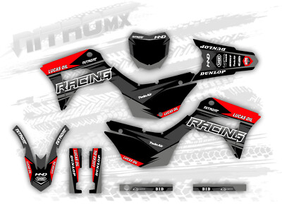 Grafik Set passend Honda CRF 125 F CRF 125F 2019 2020 2021 2022 2023 2024 Dekor