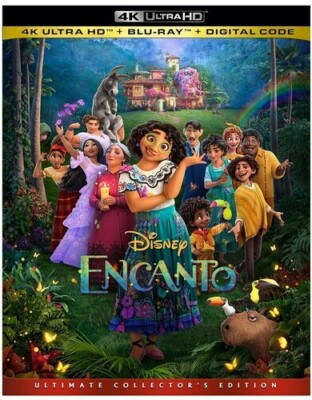 Disney ENCANTO 4k Ultra HD + Blu-Ray + Digital Collector's Edition New Sealed