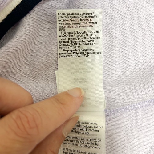 Reima Purple Terry Cloth Short Sleeve Pullover Iholla Dress Girls 8 Y NWT Sample - Picture 10 of 10