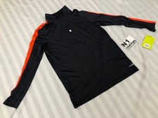 Boy's Tek Gear DryTek Pullover Long Sleeve Athletic Shirt Medium M 10/12 Gray