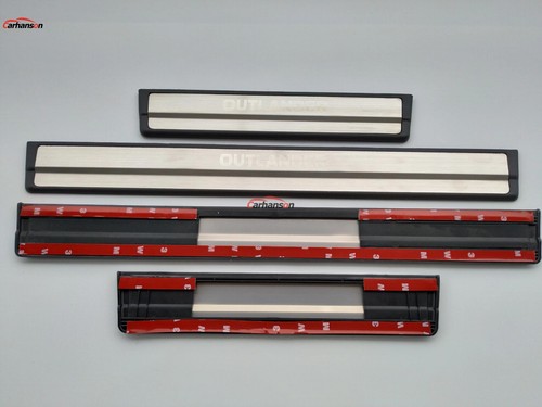 For Mitsubishi Outlander 2023 Accessories Door Sill Protector Scuff Plate Strip - Picture 4 of 10