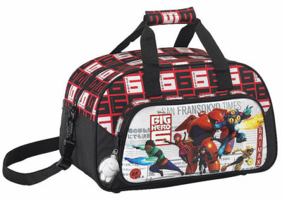 Disney Big Hero 6 Baymax Riesiges Robowabohu Sporttasche Tasche Bag 40cm