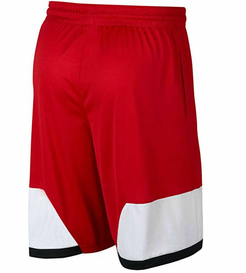 Nike Elite Basketball Shorts CN5273 657 Red/Black/WhiteRed New Men Size Medium eBay