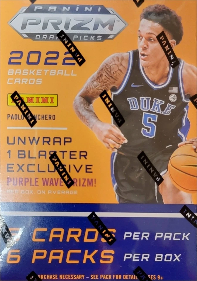 2022-23 Prizm Draft Pick Basketball Blaster Box sealed new