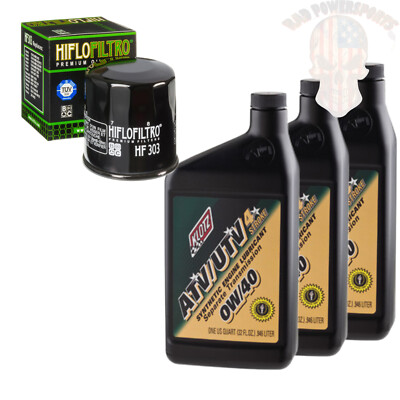 Oil Change Kit For 2008 Polaris Sportsman X2 500 Klotz Synthetic 0W-40