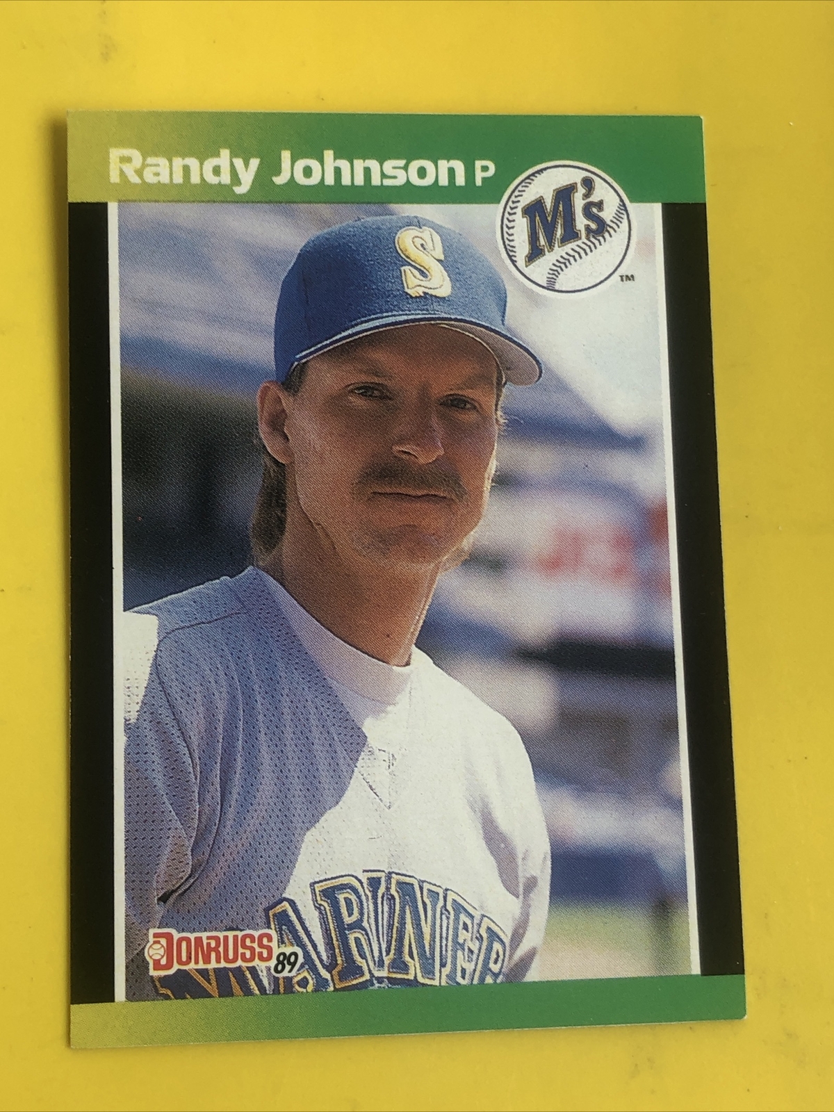 1989 Donruss Baseball’s Best Randy Johnson Rookie #80