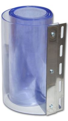 SYFXZZDS Tenda A Striscia In PVC Trasparente Impermeabile Tenda A - Foto 7