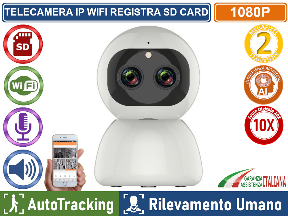 Full Hd 1080p Sorveglianza Wireless Di Sicurezza Ip Esterno Wifi Smart 2mp Umano Auto Tracking Cctv Ptz Camera - Foto 3
