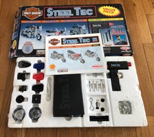 Harley Davidson Motor Cycles Steel Tec Kit 1994 Remco Toy 7040 Almost Complete