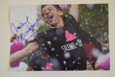 Nahuel Pérez Biscayart signed 20x30cm 120 BPM Foto Autogramm Autograph In Person