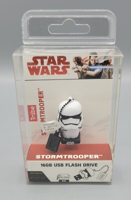 16 GB Tribe USB Flash Drive Star Wars Stormtrooper 2017 The Last Jedi Sealed