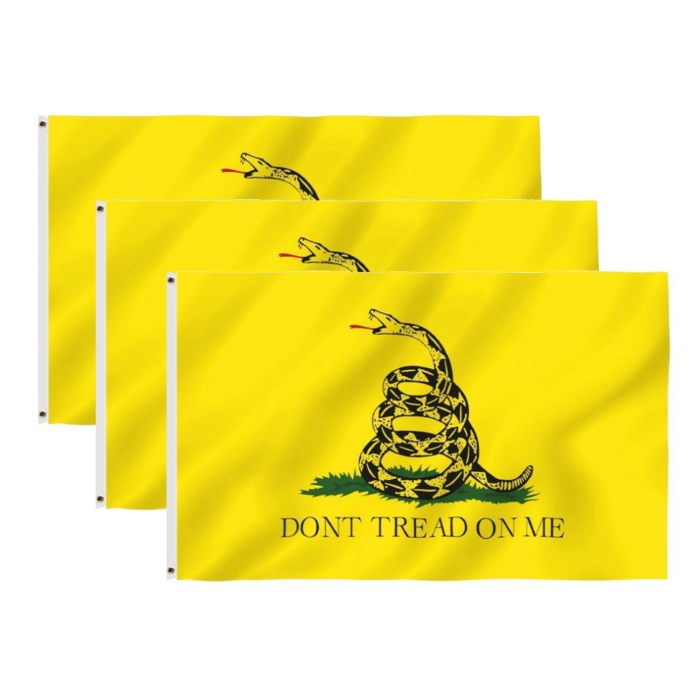 USA Premium Store Flagge „Liberty Or Death“ Gadsden – 91 X 152 Cm, Doppelseitig