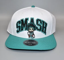 Smash Anime My Hero Academia Character Bioworld Snapback Cap Hat - NWT