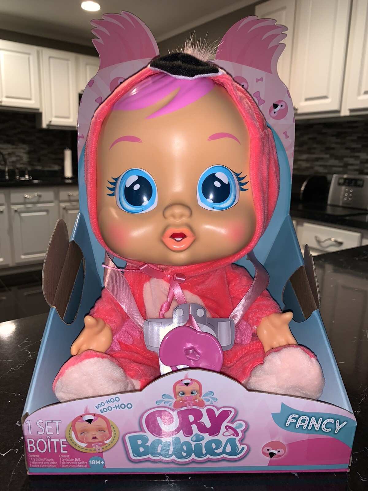 cry baby fancy flamingo