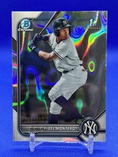 2022 Bowman Chrome Prospect Fidel Montero #BCP-74 Lava Refractor /399