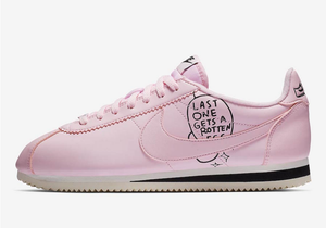 nike cortez classic pink