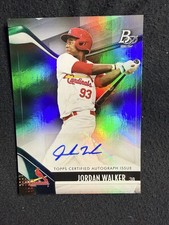 Jordan Walker 2021 Bowman Platinum Rookie Auto #Top-34