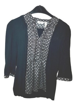 bluse damen 46, Yessica, Klassisch Kariert, Knöpfe u. Ärmelumrandung