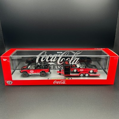 M2 Machines 1:64 Coca Cola S03 1998 GMC Sierra 1500 4X4 & 1995 GMC S15 Sonoma