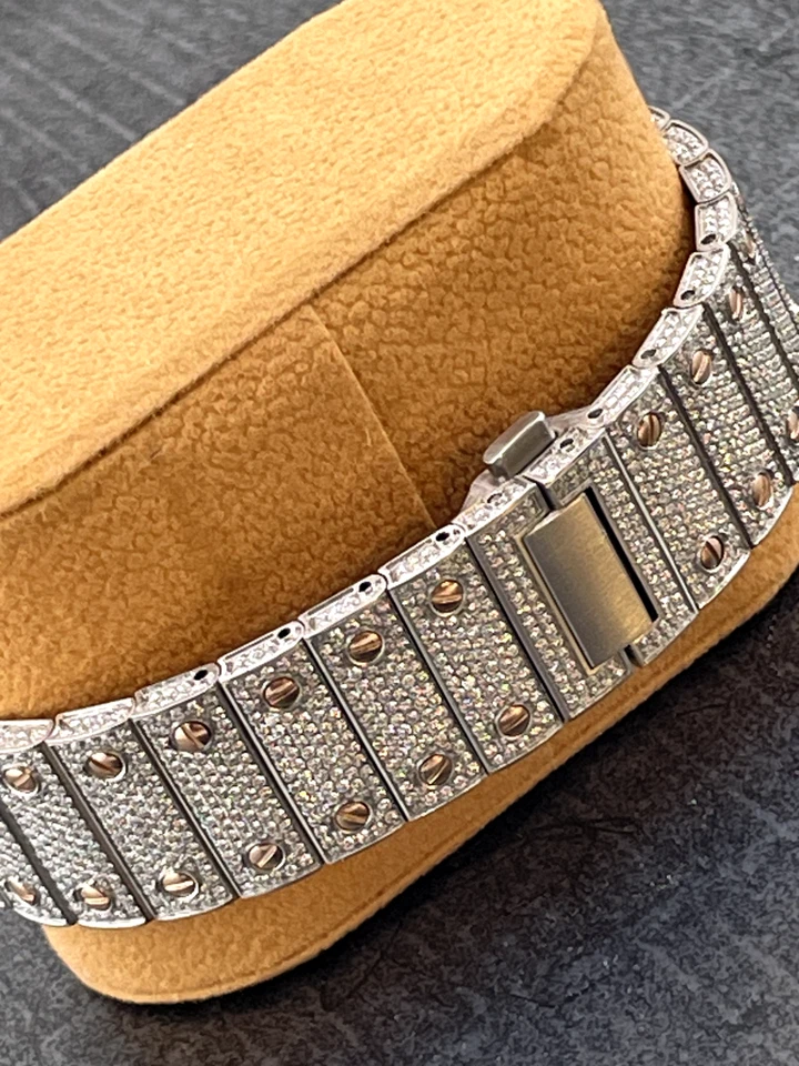 Reloj moissanita de lujo verificado GRA  Foto 3 de 3