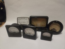 6 Vtg Meters (Milliamperes) ( Voltmeter-ohmmeter) By EICO,WESTN,BEELE,GE,SAMPSON
