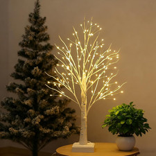 144 LED Birch Tree Lights,Tabletop Bonsai Fairy Light Spirit Tree,DIY Artificial