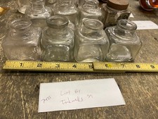 Vtg Inkwell Glass Bottles Sandford Asst Lot collectible Fountain Pen #1