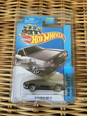 2014 HOT WHEELS '81 DELOREAN DMC-12, SILVER, #33/250, HW CITY, SPEED TEAM