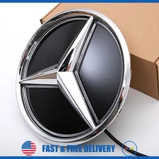 LED Light Grille Chrome Star Emblem Fit For Mercedes-Benz X253 GLC/GLE/GLS
